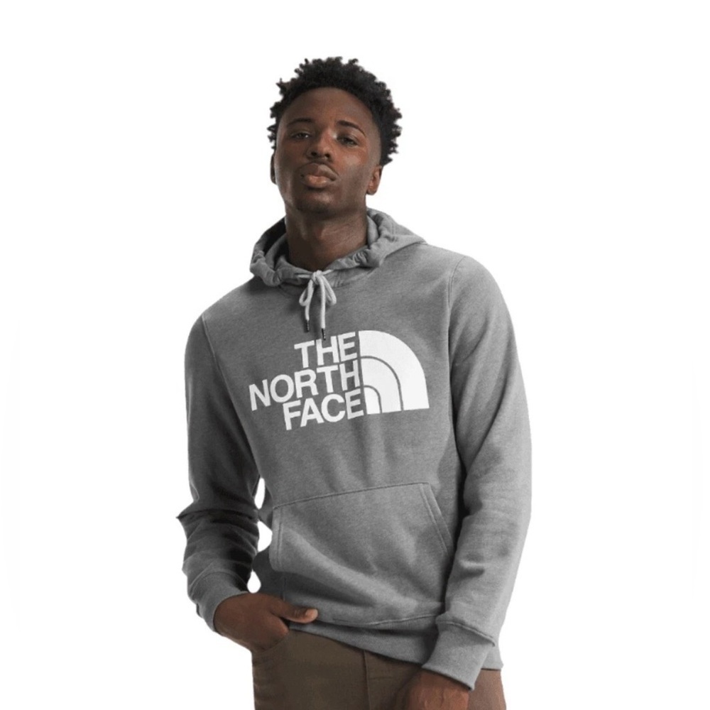 The North Face Grey Hoodie, size large (mens). See description. - Picture 2 of 8